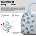 thumbnail image 3 of Lunch Bag Lunch Box for Women Reusable Insulated Lunch Bags,Water-Resistant Comic Crabs Cooler Lunch Tote Bag, Large Capacity for Work Travel Picnic, 3 of 6