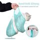 thumbnail image 4 of Laklulu Bolsa de baño para Gatos, Bolsa de Ducha para Limpieza de Perros y Cachorros, Bolsa de Aseo para Gatos con sujeción Suave de poliéster Ajustable antimordeduras y antiarañazos para Bañarse,, 4 of 6