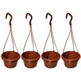 thumbnail image 1 of Pots de Fleurs Suspendus Support de Jardinière Ronde Conteneurs Muraux, 1 of 5