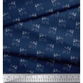 thumbnail image 2 of Soimoi Rayon Fabric Pug Dog Print Fabric by Yard 42 Inch Wide, 2 of 3