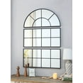 thumbnail image 3 of A&B Home Large Arched Mirror, Window Pane Mirror Wall Decor, 30" x 45", 3 of 4