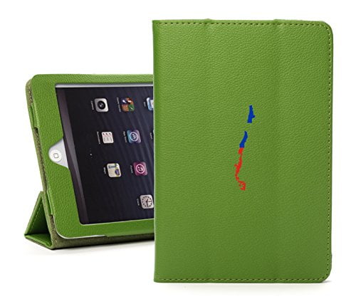 For Apple iPad Mini 1 2 3 Faux Leather Magnetic Smart Case Cover Chile Chilean... by MIP