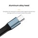 thumbnail image 4 of 2X PD65W Cable USB Tipo C A Tipo C Mini Cable de Datos Corto Tipo C de Carga Rápida Portátil 3A para Dispositivos Tipo C, 4 of 5