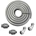 thumbnail image 3 of (3/4 Pouces Dia x 100 Pieds) HydroMaxx Kit de Conduit Électrique Flexible en PVC Non Métallique avec 2 Raccords Droits et 2 Angles Inclus, 3 of 4