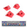 thumbnail image 1 of Clips de reparación para la manija del portón trasero del Nissan Qashqai 2006-2013 (4 unidades, color rojo), 1 of 3