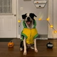 thumbnail image 7 of FLAdorepet Funny Halloween Large Dog Dinosaur Costume Outfits,Dog Pajamas Hoodie Winter Warm Pet Clothes Coat for Golden Retriever Pitbull(Green, 7XL), 7 of 7