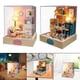 thumbnail image 1 of Casa de miniaturas,Mini casa de muñecas en miniatura,sala de estar de estilo moderno., de madera casa de muñecas casa familiar miniture,Festival Casa LED Decoración navideña Adornos Hugo Casa de miniaturas, 1 of 9