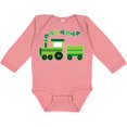 thumbnail image 3 of Inktastic St Patricks Irish Shamrock Train Boys or Girls Long Sleeve Baby Bodysuit, 3 of 5