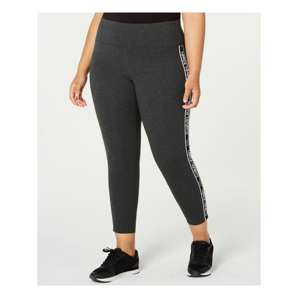 Calvin Klein - CALVIN KLEIN Womens Gray Printed Leggings Size 1X - Walmart.com - Walmart.com