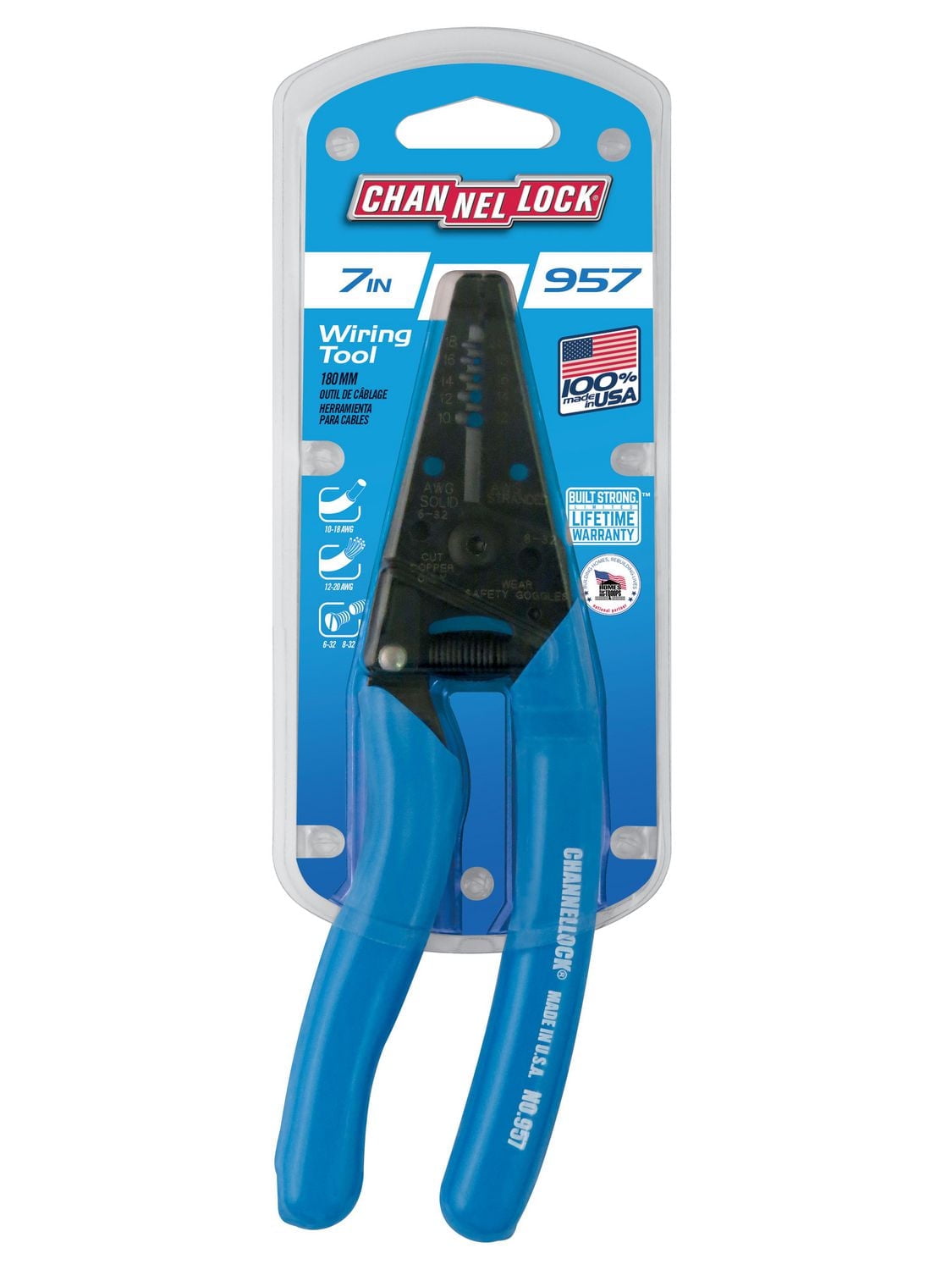 CHANNELLOCK Pince à dénuder 7"