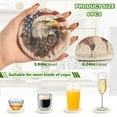 thumbnail image 3 of Eagle Blood American Flag 6 Pcs Drink Coasters with Holder Absorbent Coasters Woven Coasters for Drinks Table Desk Protection Home Decor, 3 of 7
