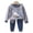 A, variant on Toddler Baby Boys Girls Thermal Underwear Set 6M-7T Kids Ultra Soft Thick Base Layer Newborn Cartoon Long Johns Sets