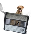 thumbnail image 1 of Mistaha Pet Car Seat Protector with Mesh Window and Storage Pocket, Stable Structure for Safe and Comfortable Travel - Oxford Cloth, Gray, 1 of 6