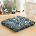 thumbnail image 5 of 22 Inch Floor Cushion for Meditation and Yoga, Dutch Velvet Square Pillow in Boho Decor Style, 5 of 7