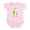 Petal Pink, variant on CafePress - Mom And Baby Giraffe Infant Bodysuit - Baby Light Bodysuit, Size Newborn - 24 Months