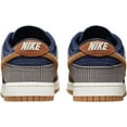 thumbnail image 4 of Men's Nike Dunk Low PRM Midnight Navy/Ale Brown (FQ8746 410) - 13, 4 of 5