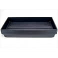 thumbnail image 2 of Standard 1020 HW Greenhouse Multi-Use Flat Tray (No Holes) - 21.44"x 10.94"x 2.44" - 10 Pack by T.O. Plastics, 2 of 2