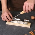 thumbnail image 4 of Crieta Mecánica, Tipo Palanca de Palanca A Abrente de Clip de Nogal Resistente Al Desgaste, 4 of 7