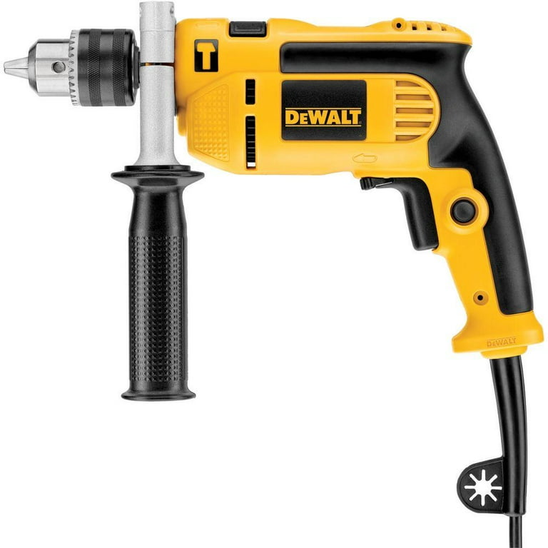 Dewalt DWE5010 7 Amp Single Speed 1 2 in. Corded Hammer Drill Kit