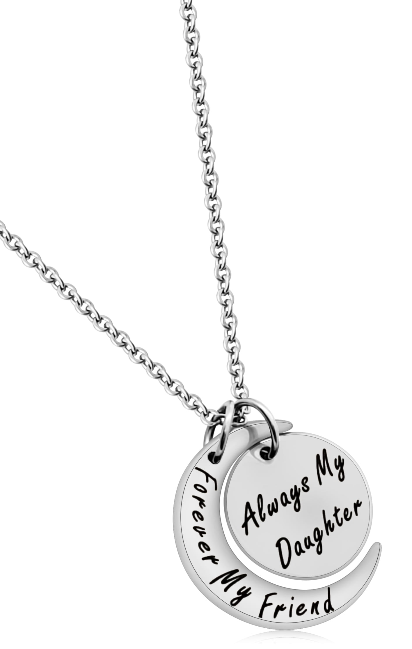 Sheridanstar Daughter Necklace Gift From Mom Dad Parents Always My Daughter Forever My Friend I Love You Moon Pendant Necklace Walmart Com Walmart Com Sheridanstar Daughter Necklace Gift From Mom Dad Parents Always My Daughter Forever My Friend I Love You Moon Pendant Necklace Walmart Com Walmart Com