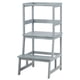 thumbnail image 1 of Costway Taburete de cocina para niños, taburete de escalones para niños con barrera de seguridad, banco para cocina para niños con estructura en sólido bambú, perfecto para niños 18-36 meses, 1 of 2