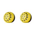 thumbnail image 4 of Monstrate mini altavoces compatibles con bluetooth altavoz inalámbrico portátil pequeño reproductor de música en forma de bola para Amarillo 2piezas, 4 of 6