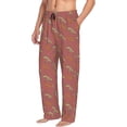 thumbnail image 5 of Cauagu Leopard Print Mens Pajama Pants Sleep & Lounge Pants,PJ Bottoms with Pockets-XX-Large, 5 of 7