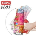 thumbnail image 6 of 40oz Pioneer Patchwork Tumbler with Handle Lid and Straw,Bohemian Style Stitching Colorful Floral Vintage Tumblers Gifts for Women Girls Men Adults（Red）, 6 of 7