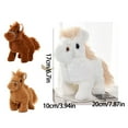 thumbnail image 2 of Wweixi Cheval Robot Réaliste en Peluche / Jouet Poney Réaliste pour Enfants Marche, 2 of 6