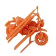 thumbnail image 1 of Modelo de Motocicleta Realista 1:64, Mini Motocicleta Pequeña para Escena DIY, Diseño de Mesa de Arena, Adorno de Decoración, 1 of 7