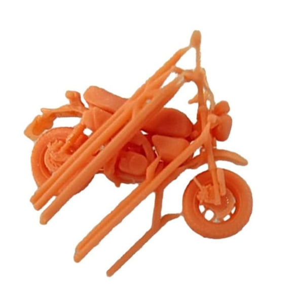 Modelo de Motocicleta Realista 1/64, Motocicleta en Miniatura para Diseño de Proyectos de Bricolaje