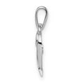 thumbnail image 2 of Auriga Fine Jewelry 14K White Gold CZ Heart Pendant for Women, 2 of 4