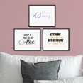 thumbnail image 2 of Positive Mindset Decor 11 x 14" Wall Art UNFRAMED Print (3 Pack), 2 of 3