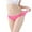 Hot Pink, variant on yunLCZ Women's Cotton Underwear High Waist Womens Low Waist Sheer Mesh Briefs Cute Seamless Panties For Women