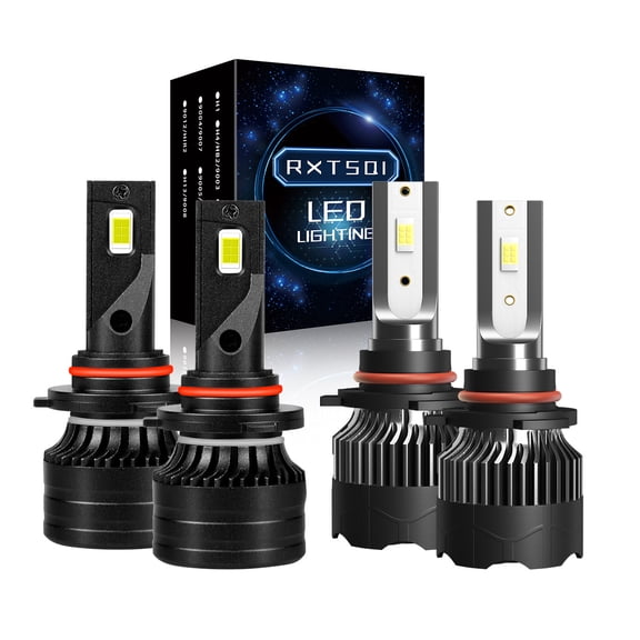 For Dodge Durango 2016 2017 2018 2019 2020 Led Headlight Bulbs HB3 9005 High&Low Beam 4pcs