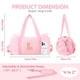 thumbnail image 2 of Bolso de baile Iqimott con iniciales personalizadas para niñas, color rosa, 2 of 7