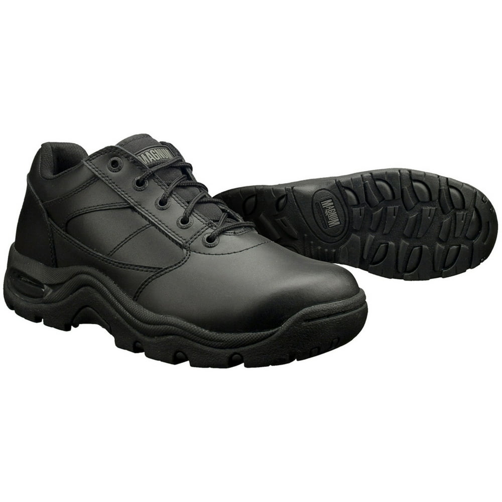 Magnum Magnum Viper Low Slip Resistant Black Leather Work Shoes/Boots