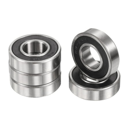 5 Pack R8-2RS Deep Groove Ball Bearings 1/2" ID x 1-1/8" OD x 5/16" Height  ABEC3