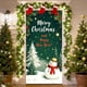 thumbnail image 1 of Uuiauoio Festive Christmas Door Cover with Design,Polyester Door Curtain for Holiday Home Decor, Seasonal Wall and Entryway Decoration for Parties and Family Gatherings,Festival Party Decoration, 1 of 6