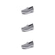 thumbnail image 2 of Minnieouse Fly Weave Mujer Mocasines Zapato Ligero Cómodo Duradero Primavera Pisos Plataformas Zapatos Casual Hollow Out Zapatos Gris Type1 NO1, 2 of 6