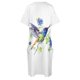 thumbnail image 5 of Vestido holgado con bolsillo y flores azules y colibrí volador para niñas vestido de verano para mujer, 5 of 7