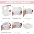 thumbnail image 4 of Cajas para Postres, Cajas Individuales para Cupcakes, Cajas de Panadería Blancas con Ventana, Adecuado para Pasteles, Dulces, Galletas, Chocolates, etc., 4 of 4
