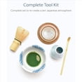 thumbnail image 4 of 2X Juego de Batidor Matcha Juego de Té Matcha de Bambú Batidor Matcha de 100 Puntas (Chasen), Cuchara Tradicional, Soporte para Batidor Matcha, 4 of 8