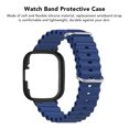 thumbnail image 3 of Watch Strap Protective Case, Flexible Multi Functional Breathable Soft Watch Wristband Strap Case 2 In 1  for Travel Burgundy,Purple,Brown,Blue,Light Green,Pink, 3 of 7