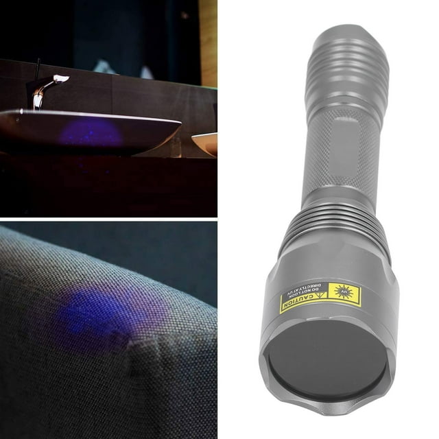 Mini Torch Light, Ultraviolet Blacklight Multifunctional Durable Heat Dissipation Portable for Jewelry Detection