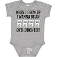 thumbnail image 3 of Inktastic Future Orthodontist Dental Care Gift Boys or Girls Baby Bodysuit, 3 of 5