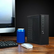 Qisuw FH06 Mini ITX Micro HTPC Host for Case Gaming Computer for Case USB 2.0 Desktop