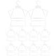 thumbnail image 2 of 10 piezas de ropa para niños perchas de ropa para bebés estantes de secado, 2 of 5