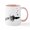 White/Pink Inside, variant on CafePress - Musical Squid Mug - 11 oz Ceramic Mug - Novelty Coffee Tea Cup