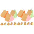 thumbnail image 4 of FRCOLOR 16 Pcs  Flash Cards Blank Index Cards With Ring Brown Cardstock Blank Flash Cards, 4 of 8